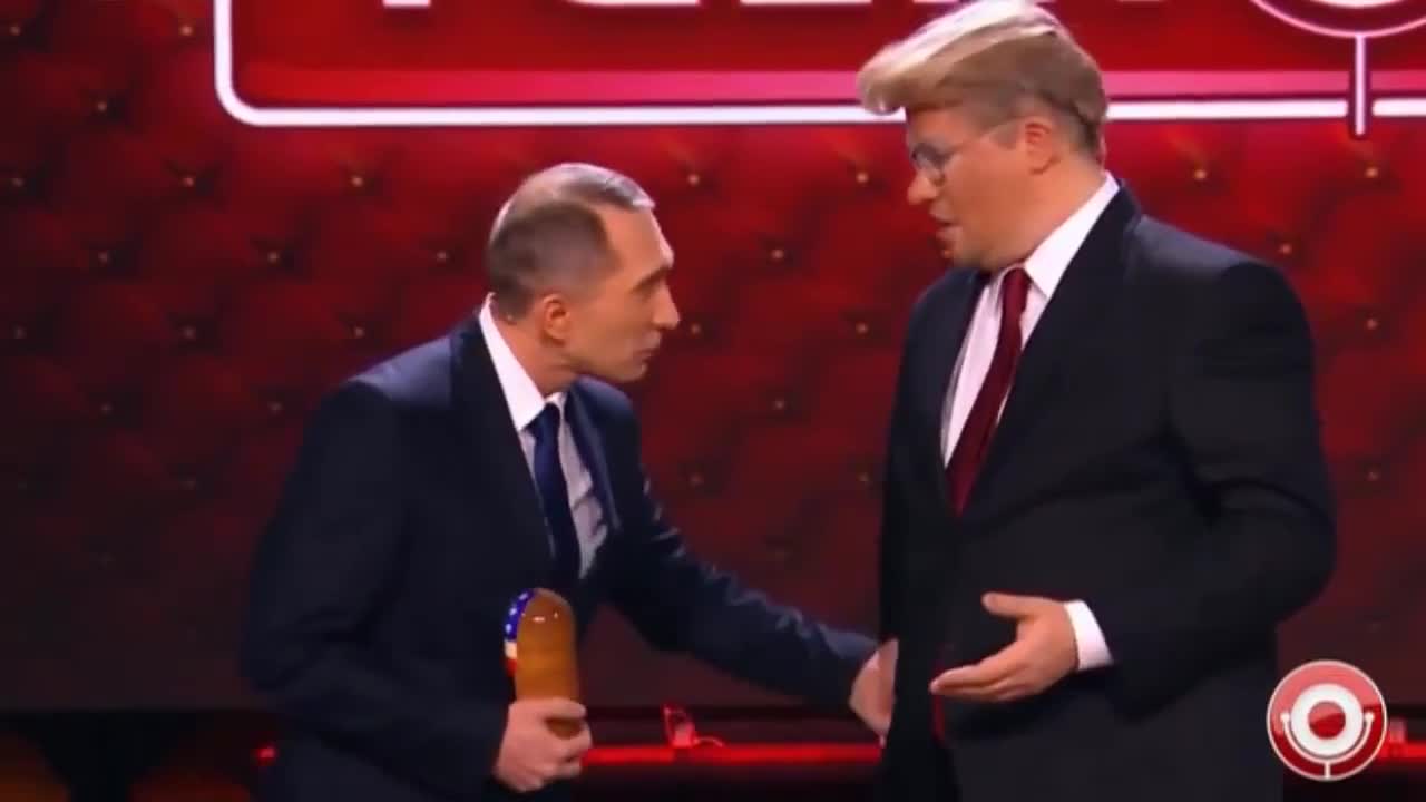 Гарик Харламов и Дмитрий Грачев.Трамп и Путин.Камеди клаб 2017.(Comedy  club) | Видео на MiX